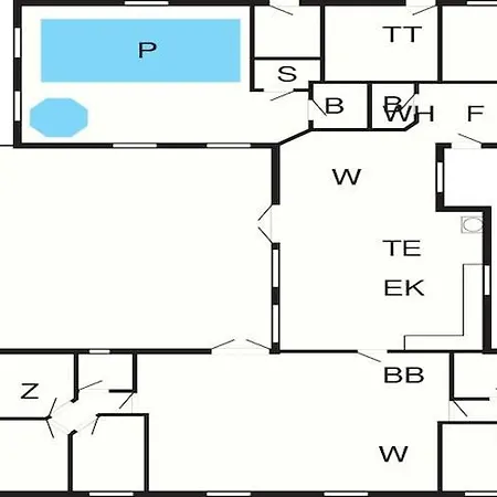 Holiday home 24 Person In N Rre Nebel Norre Nebel